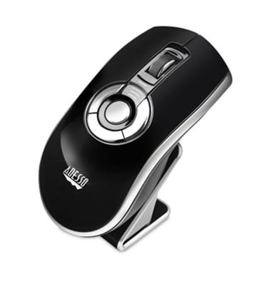 Air Mouse Elite Wireless Presenter Mouse, Usb 2.0, 2.4 Ghz Frequency/100 Ft Wireless Range, Left/right Hand Use, Black