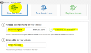 how to create a website