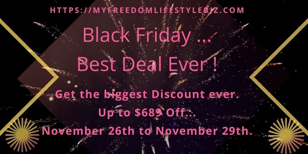 Wealthy Affiliate Black Friday Deal