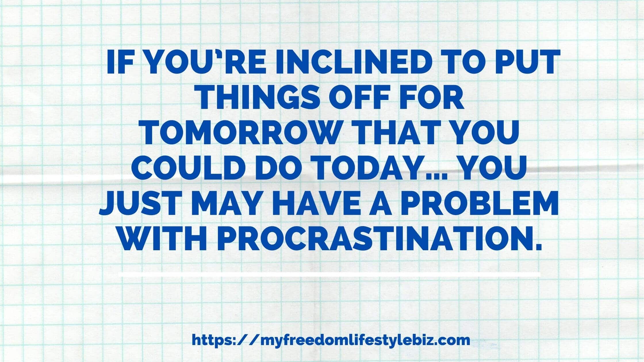The complete Webinar on procrastination 
